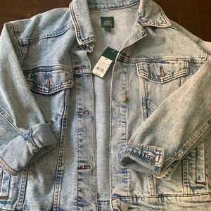 White wash womens XS Jean jacket